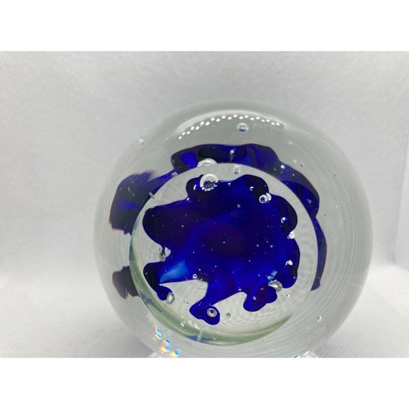 Unique Adorable Blue Octopus Paperweight - Picture 8 of 10